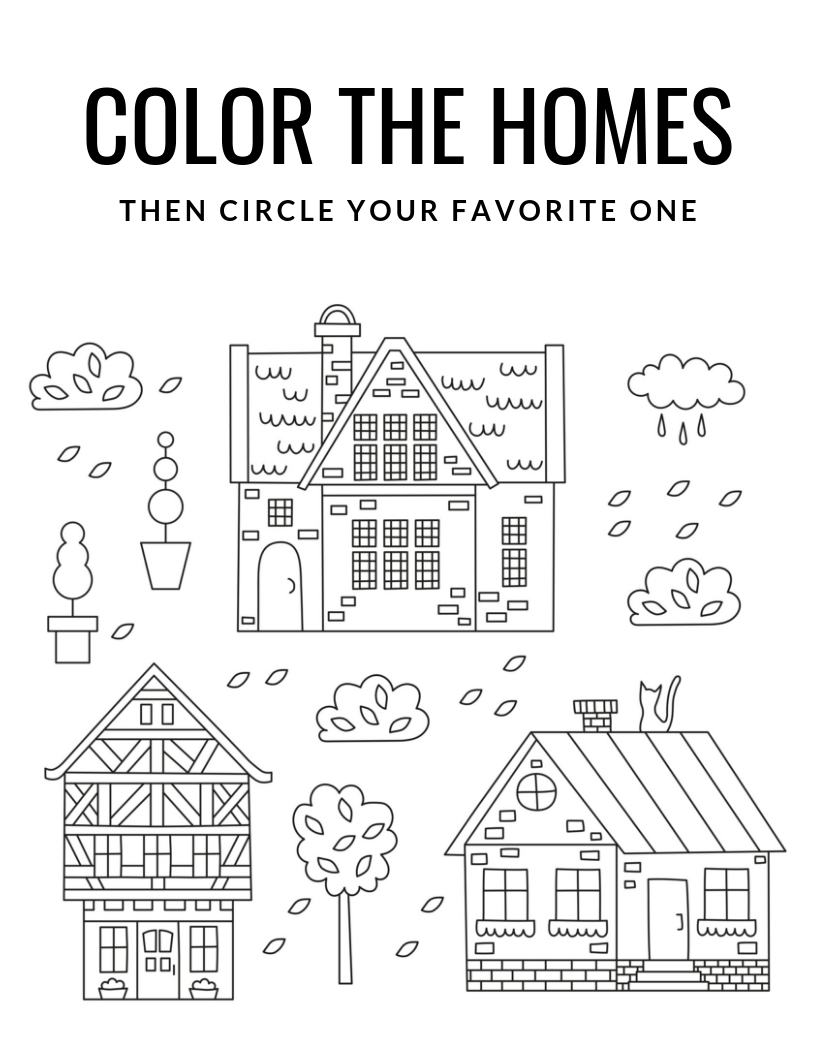 Kid's Coloring Pages ??? Ladies of Real Estate